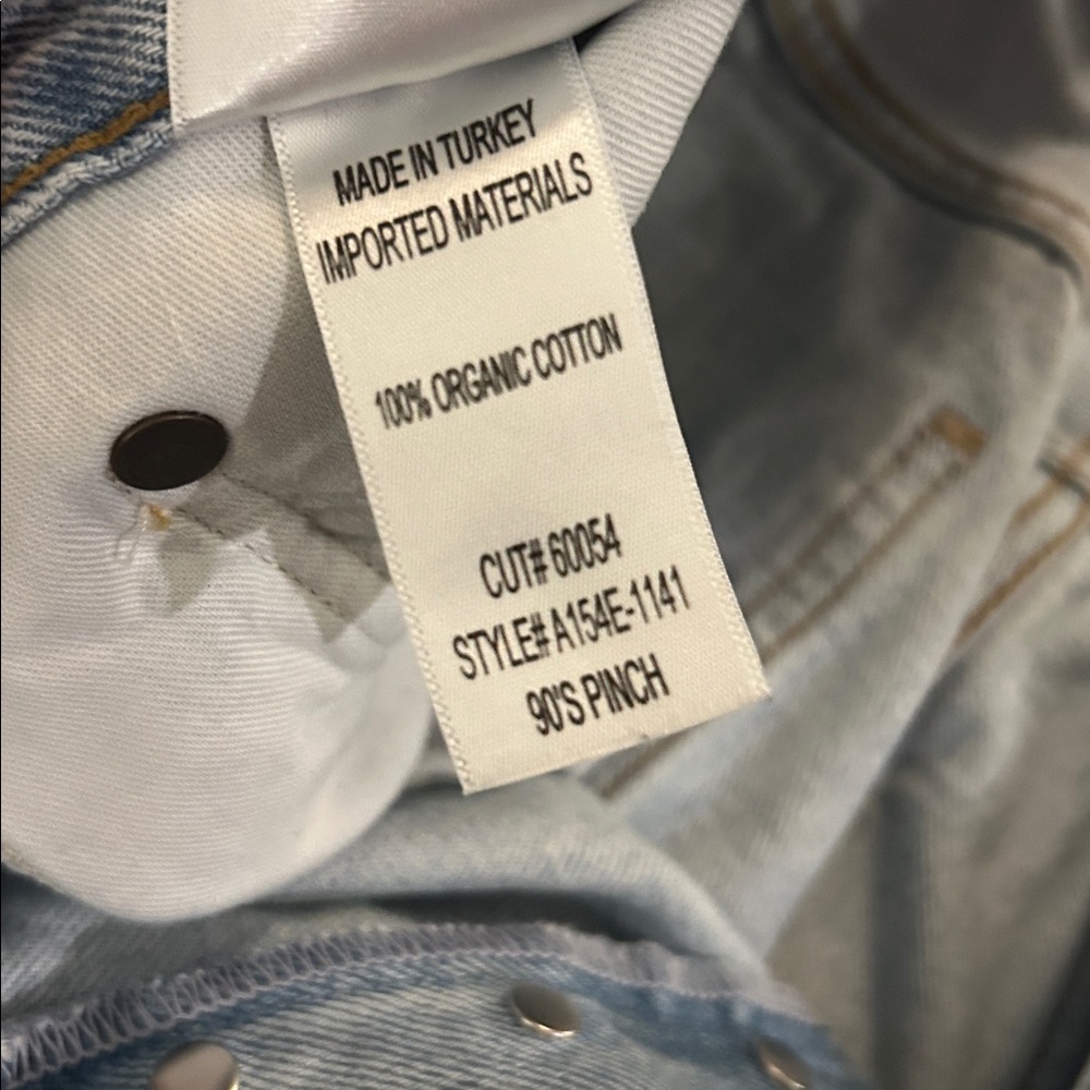 AGOLDE 90’s Pinch Waist Jeans in Imitate | Size 31 - Picture 6 of 6